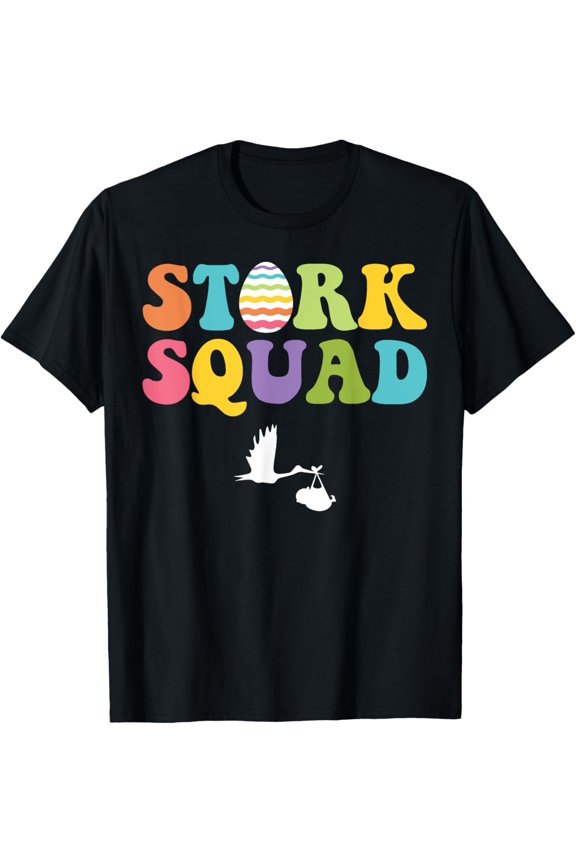 Exquisite and comfortable-Stork Squad Egg Easter Day Labor And Delivery L&D Nurse T-Shirt