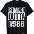 thumbnail image 1 of Exquisite and comfortable-Straight Outta 1988 T-Shirt 36th Birthday Shirt T-Shirt, 1 of 4