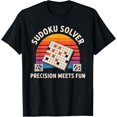 thumbnail image 1 of Exquisite and comfortable-Sudoku Lover Puzzle Solving Numbers Board Game T-Shirt, 1 of 4
