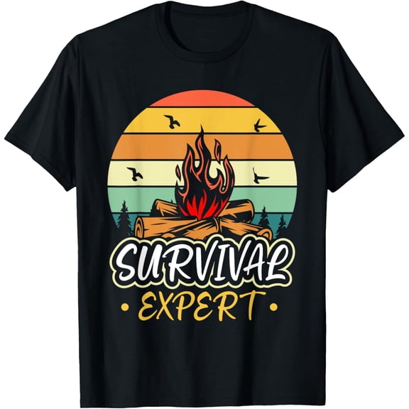 Exquisite and comfortable-Survival Expert Bushcraft Hobby Survivalist Bushcrafting T-Shirt