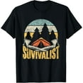 thumbnail image 1 of Exquisite and comfortable-Survivalist Hobby Bushcraft Bushcrafting Survival T-Shirt, 1 of 4