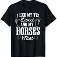 thumbnail image 1 of Exquisite and comfortable-Sweet Tea Enthusiast Sugar Iced Refreshment And Horses Fast T-Shirt, 1 of 4