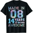 thumbnail image 1 of Exquisite and comfortable-Sweet fourteen 14th Birthday Tee TShirt For Teens Girls Boys T-Shirt, 1 of 4