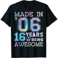 thumbnail image 1 of Exquisite and comfortable-Sweet sixteen 16th Birthday Tee T Shirt For Teens Girls Boys T-Shirt, 1 of 4