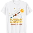thumbnail image 1 of Exquisite and comfortable-System Solar Planets Planetary Alignment January 25th 2025 T-Shirt, 1 of 4