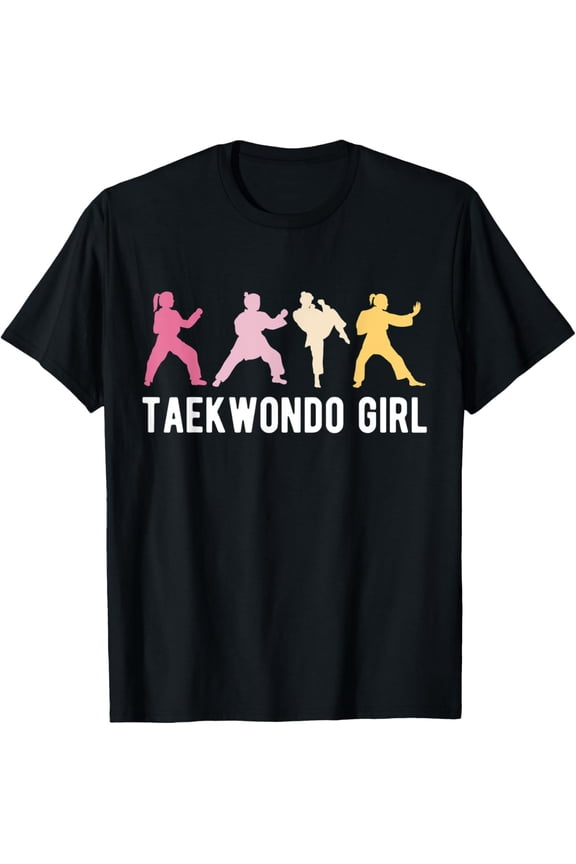 Exquisite and comfortable-Taekwondo Girl Tae Kwon Do Fighter T-Shirt