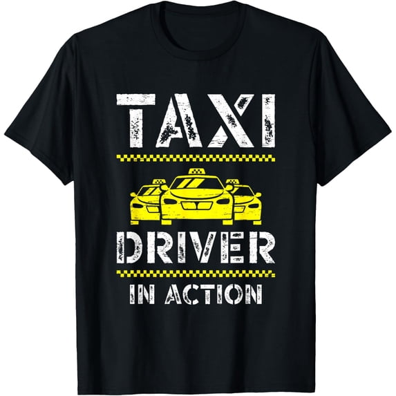 Exquisite and comfortable-Taxi Driver In Action for a Car Drive T-Shirt
