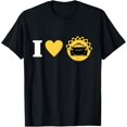 thumbnail image 1 of Exquisite and comfortable-Taxi Sayings Taxi Driving Licence Ich Liebe Taxfahrer T-Shirt, 1 of 4