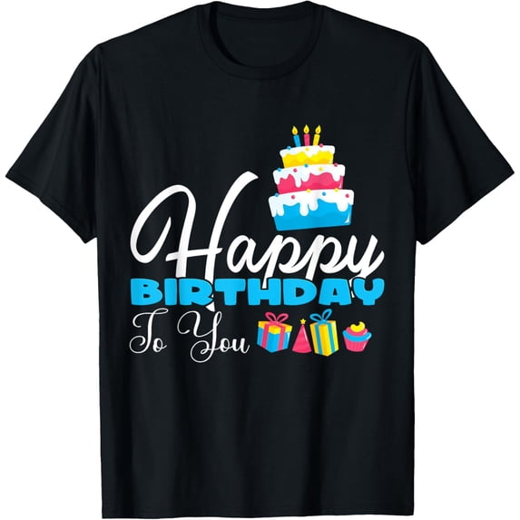 Exquisite and comfortable-Team Birthday Cake Squad Happy Birthday To You T-Shirt
