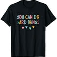 thumbnail image 1 of Exquisite and comfortable-Test Day Teacher You Can Do Hard Things Testing Women Kids T-Shirt, 1 of 4