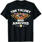 HESHIJIAZHU Exquisite and comfortable-The Talent Has Arrived | Funny Pool Player Billiard T-Shirt