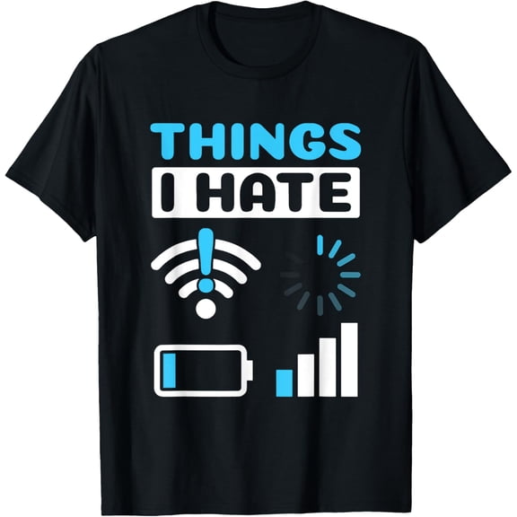 Exquisite and comfortable-Things I Hate Programmer Gamer Computer Nerd Funny Gift T-Shirt