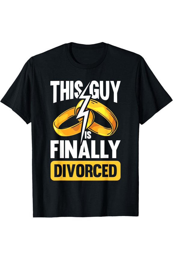 Exquisite and comfortable-This Guy Is Finally Divorced for Divorcees and Separated T-Shirt