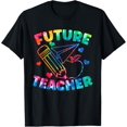 thumbnail image 1 of Exquisite and comfortable-Tie Dye Future Teacher Teacher In Progress Student Graduate T-Shirt, 1 of 4