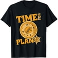 thumbnail image 1 of Exquisite and comfortable-Time For Plan Bitcoin Cryptocurrency Blockchains Bitcoin T-Shirt, 1 of 4