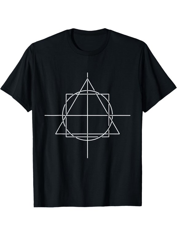 Exquisite and comfortable-Tshirt - Geometric design - triangle, square, circle, line T-Shirt