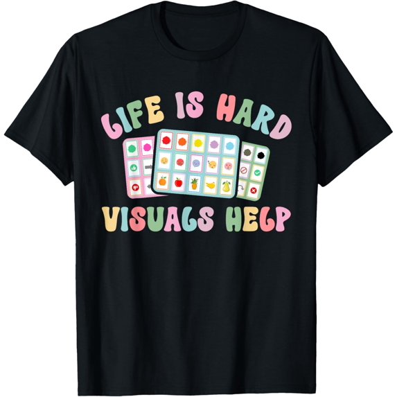 Exquisite and comfortable-Visuals Help ABA Therapist Applied Behavior Analysis T-Shirt
