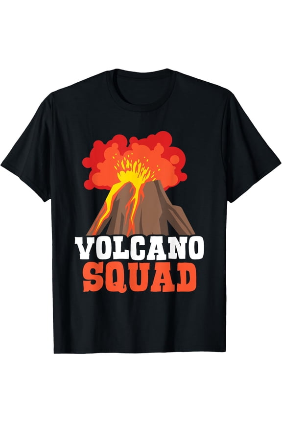 Exquisite and comfortable-Volcano Squad Volcanic Lava Geology Volcanoe Volcanoes T-Shirt