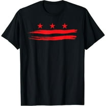 Exquisite and comfortable-Washington DC Flag T-Shirt T-Shirt