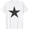 thumbnail image 1 of Exquisite and comfortable-White Star Five Pointed Star T-Shirt, 1 of 4