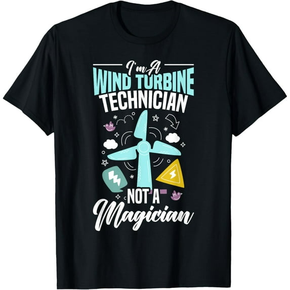 Exquisite and comfortable-Wind Renewable Energy Windtech Windmill Enthusiast T-Shirt