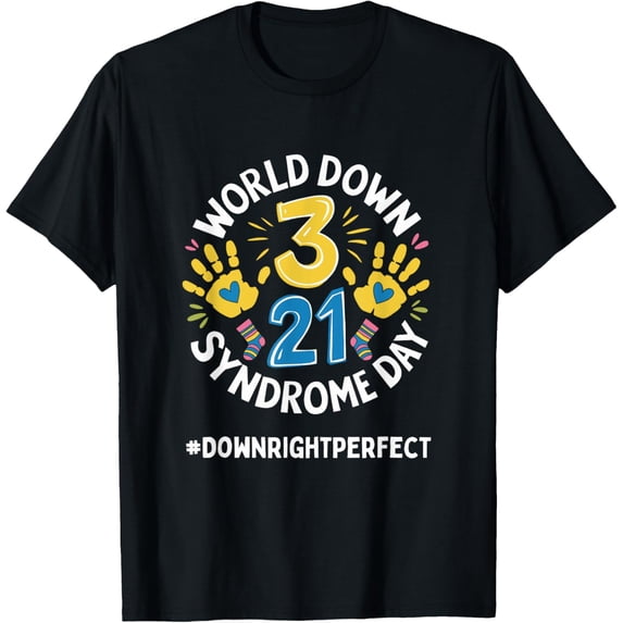 Exquisite and comfortable-World Down Syndrome Day 321 Awareness Support Men Women Kids T-Shirt