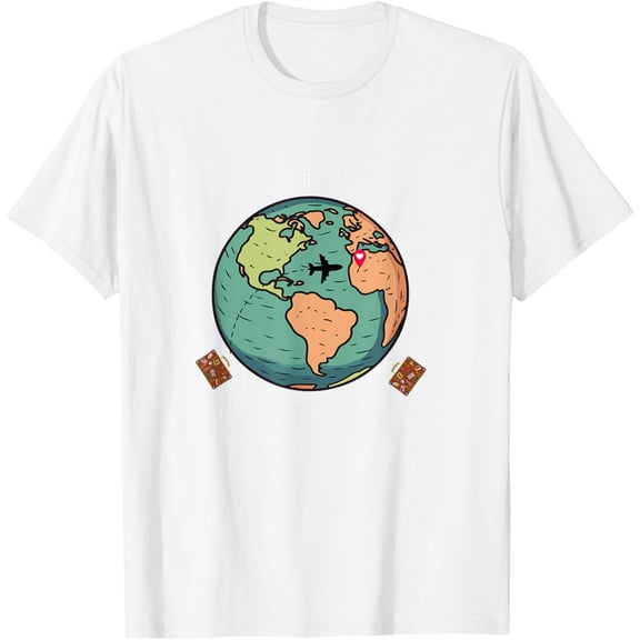 Exquisite and comfortable-World Traveler, Wanderlust Where to Next Around the Globe T-Shirt