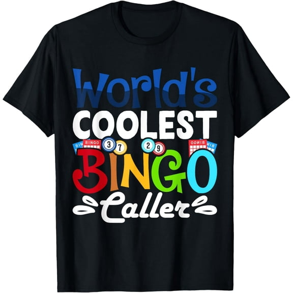 Exquisite and comfortable-World's Coolest Bingo Caller T-Shirt