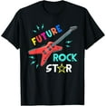 thumbnail image 1 of Exquisite and comfortable-Youth Future Rockstar T-Shirt - Guitar Music Boys Girls Tee T-Shirt, 1 of 4