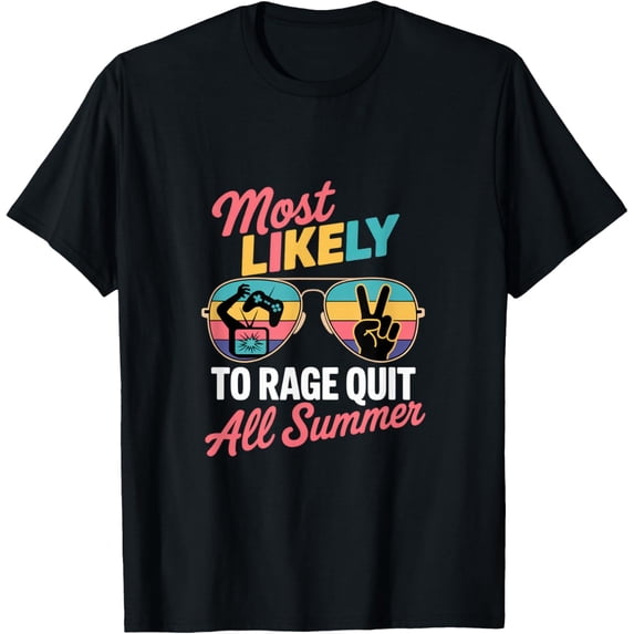 Exquisite and comfortable-rage quit humor gamer meltdown summer controller tee T-Shirt
