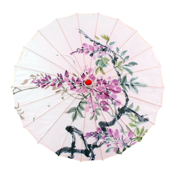 Exquisites Bamboos Silk Umbrella Chinese Dances Props Oiled Paper Umbrellas for Festivals and Stage Performances