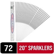Exquiste 20 inch Gold Wedding Sparklers - 72 Count