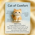 thumbnail image 1 of Exquiste Gift Card,Cute Animals Themed Collection,Heartwarming Inspirational Positive Pocket Hug Card,for Friends Coworkers Cat Lovers Long Distance Relationship Birthday Gift, 1 of 5