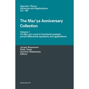 Exs The Maz'ya Anniversary Collection Volume 1 On Maz'ya's Work in Functional Analysis, Partial Differentia, Book 1, Hardcover