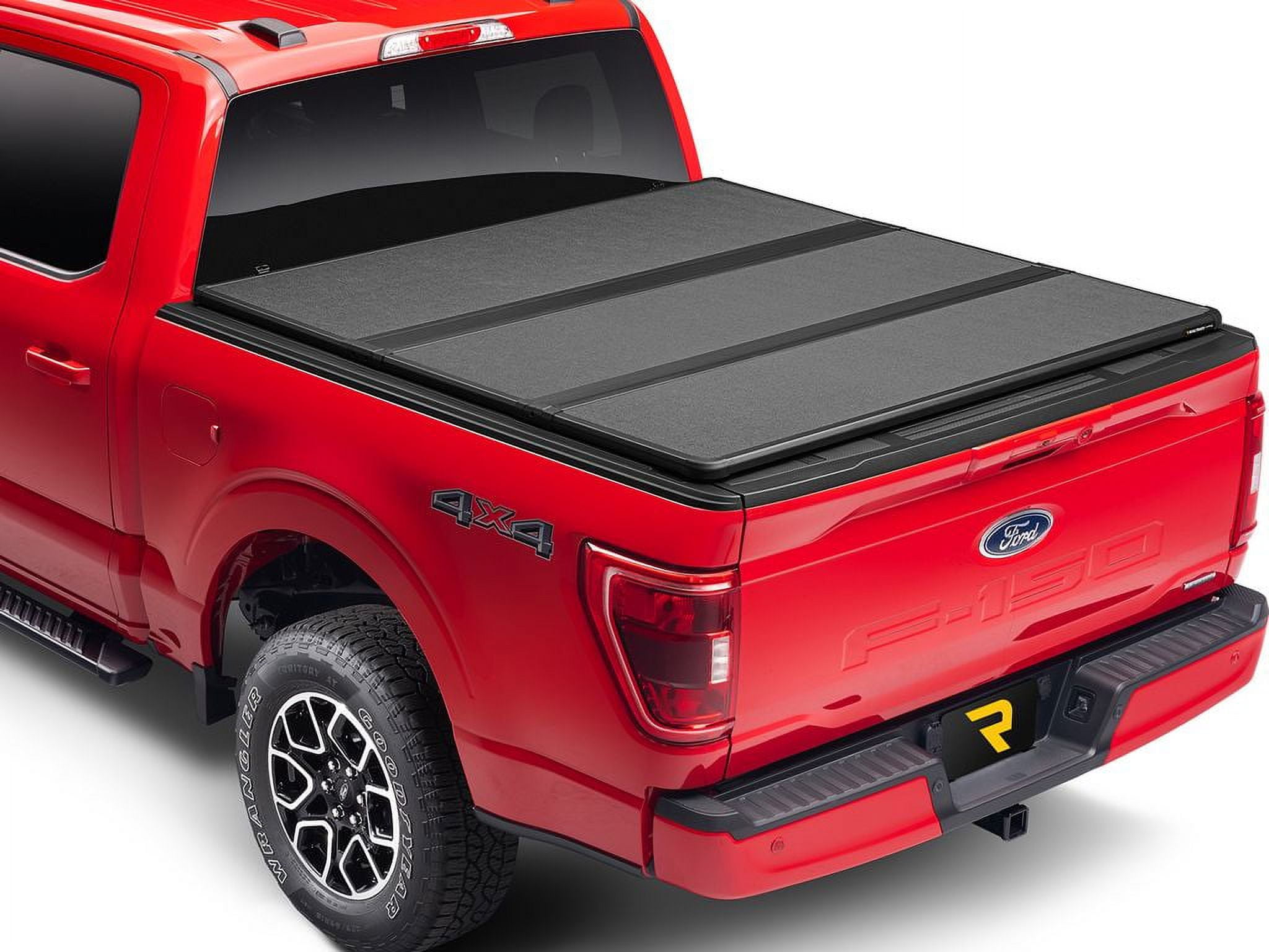 RealTruck Extang Solid Fold ALX Hard Folding Tonneau Cover Fits 2017-2024 Nissan Titan w/ Utili-Track 5'7" Bed
