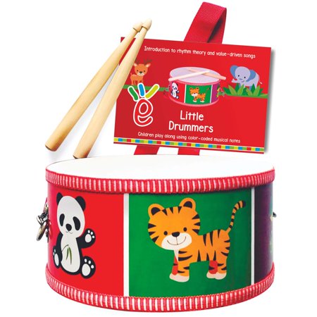 Extasticks EXAE3301 Little Drummers Children Drum Set, Multi Color