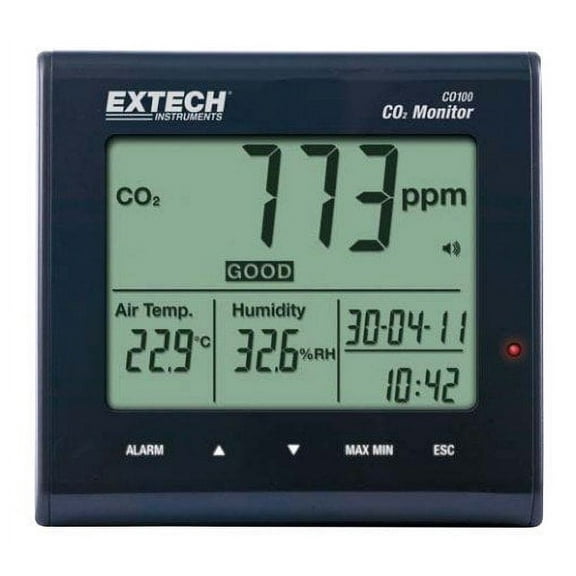 Extech Air Quality Carbon Dioxide Monitor CO100