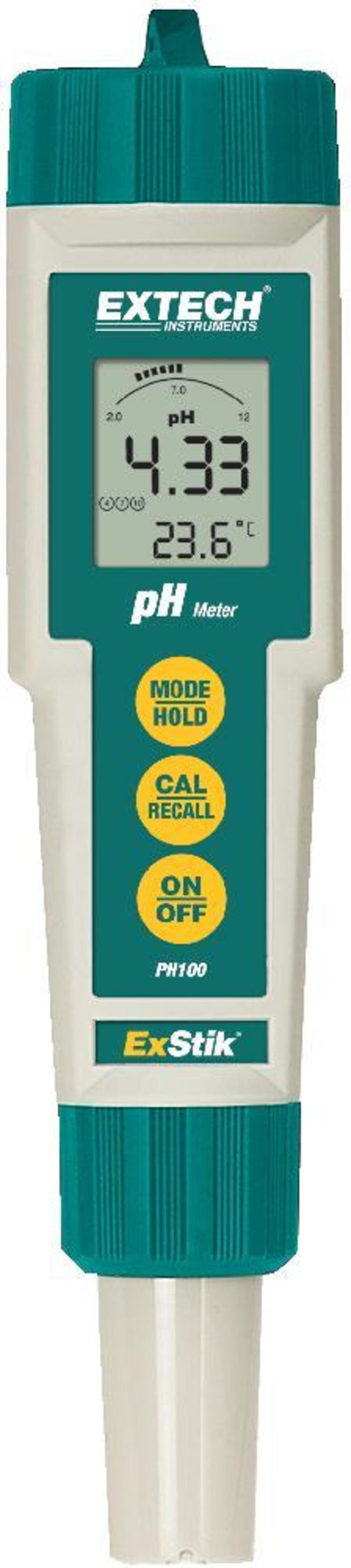 Extech PH100 Waterproof ExStik pH Meter