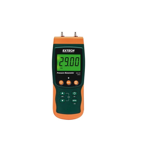 Extech 29 Psi 1.5V Battery Differential Pressure Manometer/datalogger
