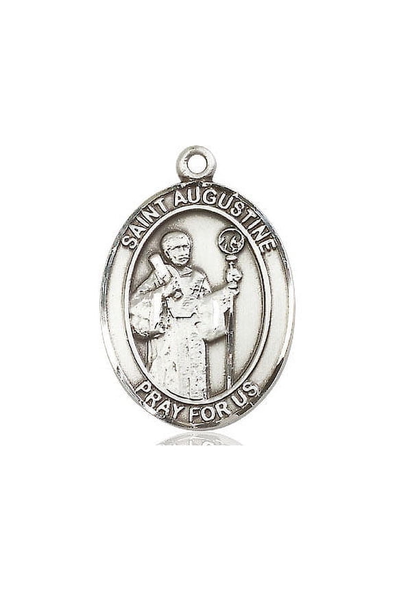 Large Oval Pewter St. Augustine Medal, Made in USA