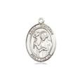 thumbnail image 1 of Extel Medium Oval Pewter St. Dunstan Medal, Made in USA, 1 of 10