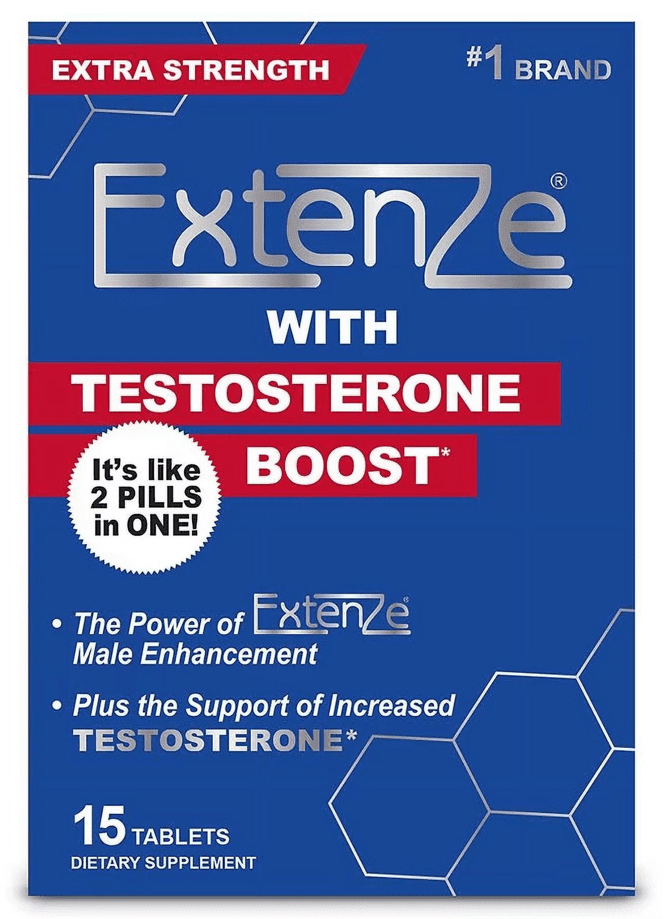 ExtenZe Testosterone Boost Male Supplement 15CT