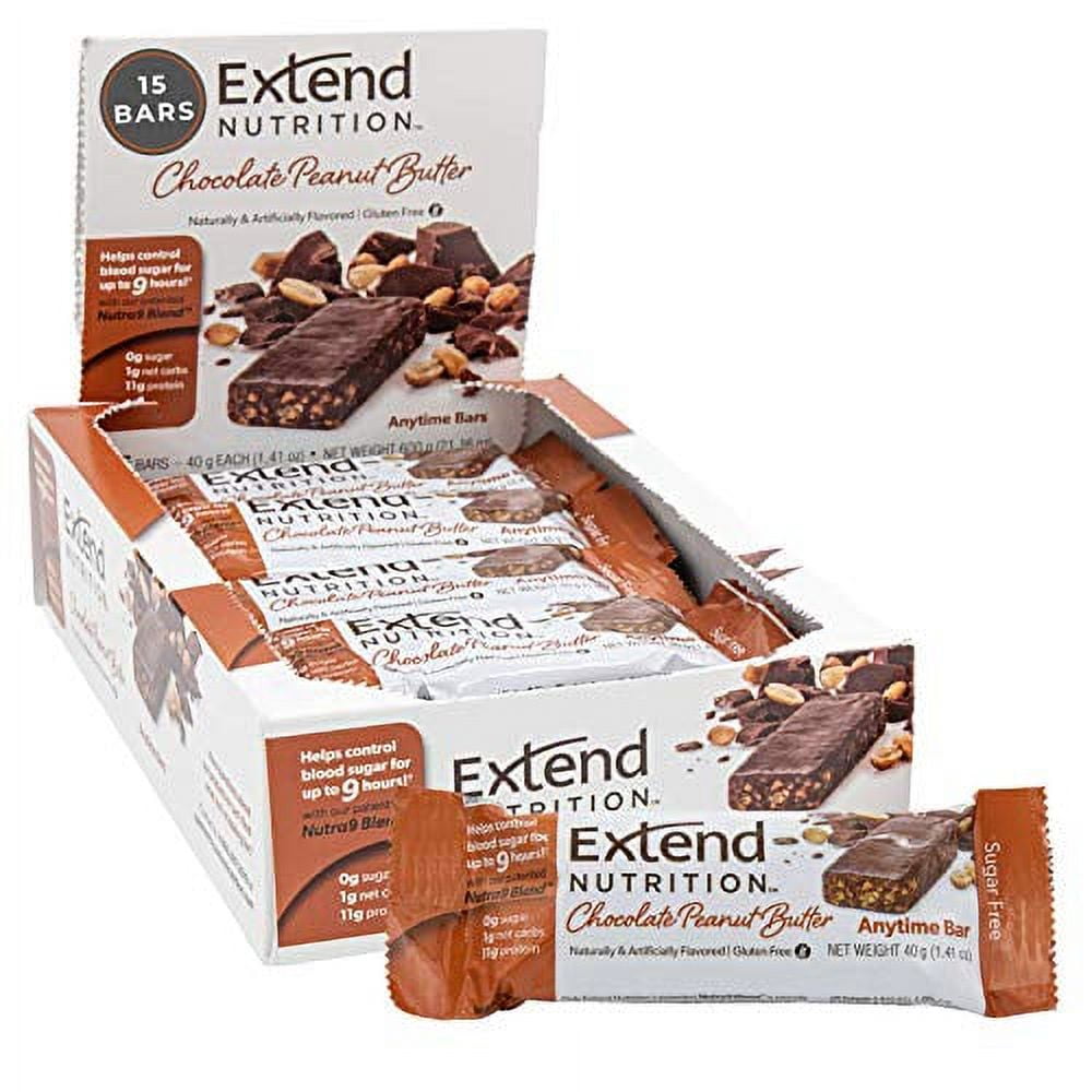 Extend Bar Hunger Control Nutrition Bars, Help Manage Blood Sugar, Low