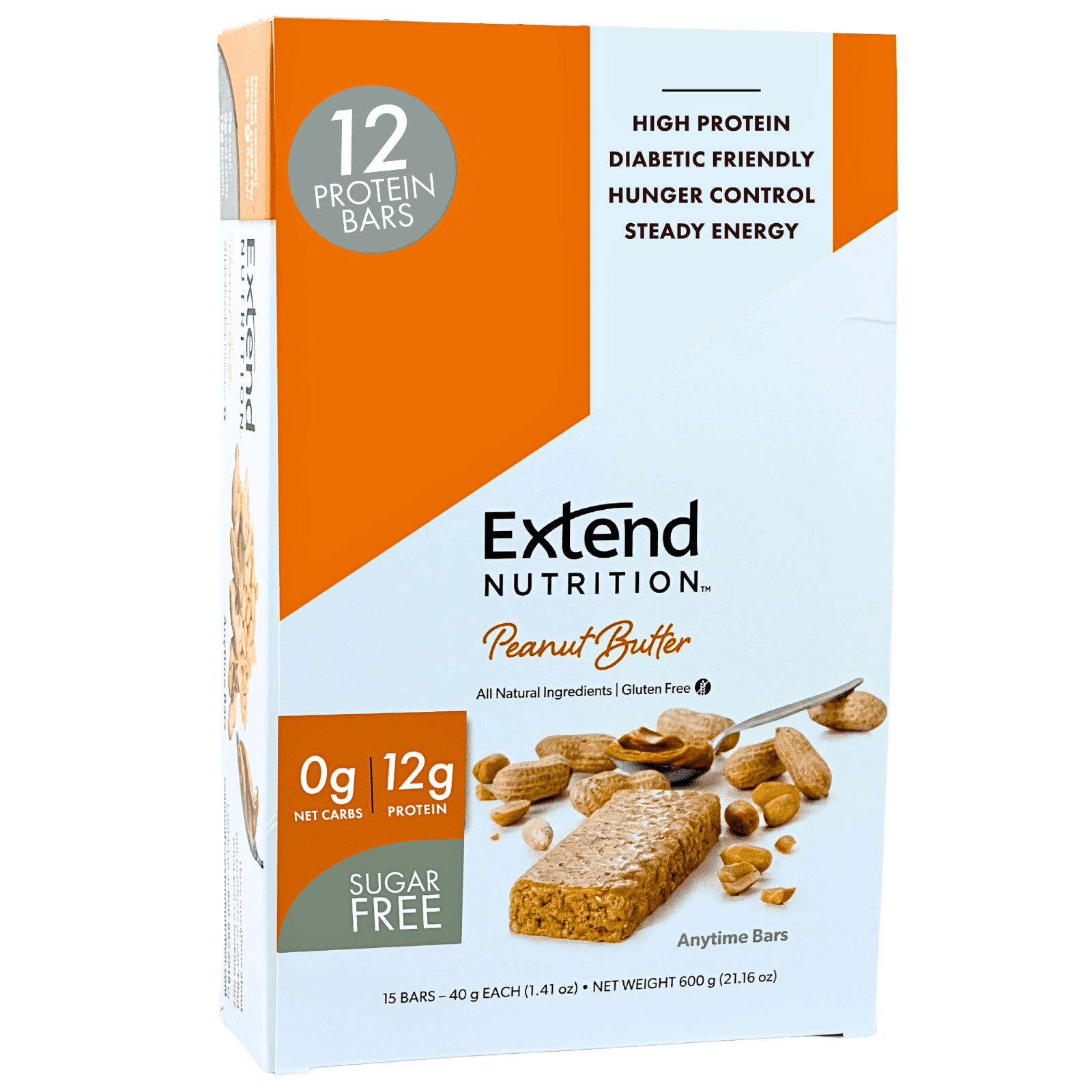 Extend Bar, Sugar Free Low Carb Keto Protein Bars For People with