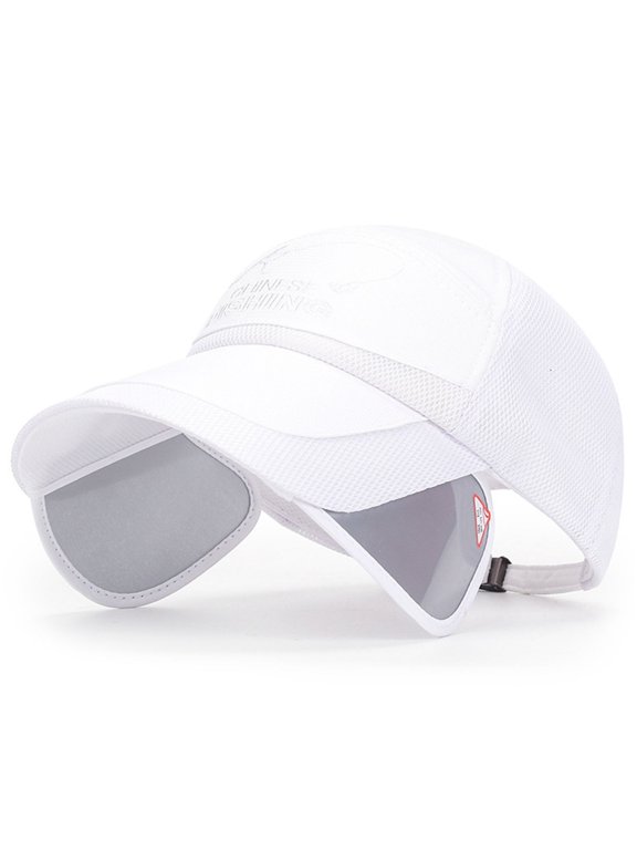 Extend Brim Fishing Hat Breathable Hat for Sports Adjustable Baseball Caps