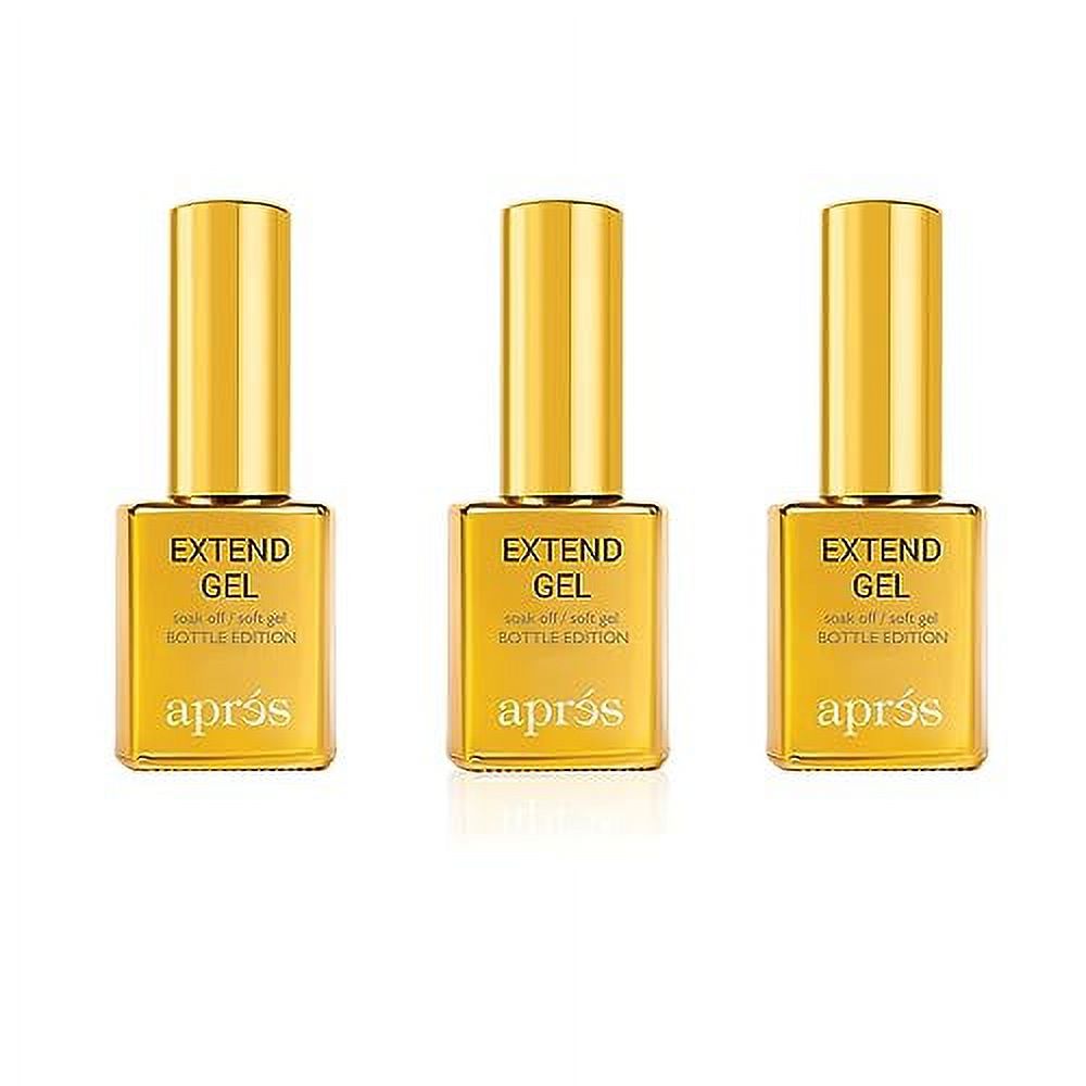 Extend Gel Bottle Edition, Pack Of 3 GelX Tips Adhesive, No Primer