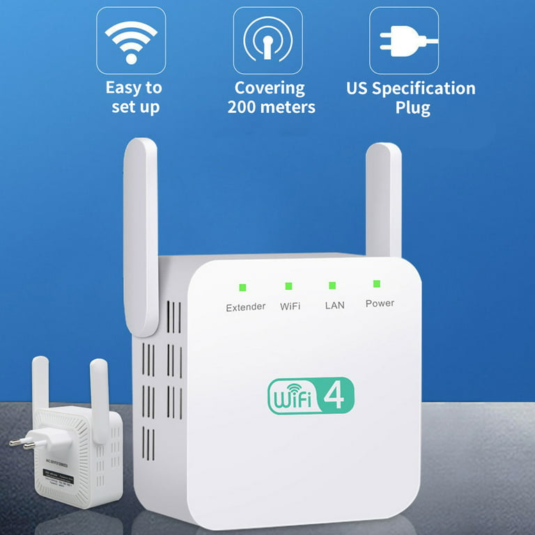Extend Tec, Extend Tecc WiFi Booster WiFi Range Extender 300Mbps, Wireless  Signal Repeater Booster 360° Full Coverage Radiation 200 meters/Wifi