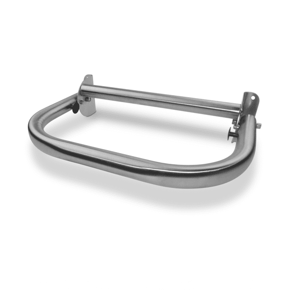 Folding Grab Bar for Bathroom Safety, Wall Mounted, 16 x 12 Inch, Stainless Steel Support Handle