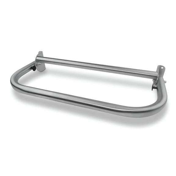 Folding Grab Bar for Bathroom Safety, Wall Mounted, 24 x 12 inch, Stainless Steel Support Handle