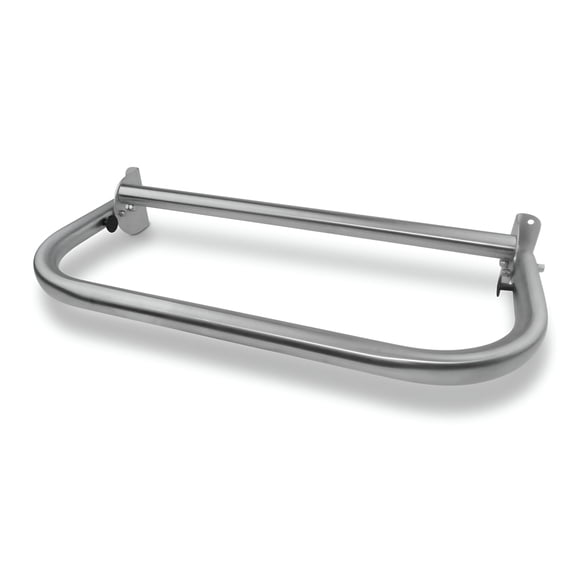 Folding Grab Bar for Bathroom Safety, Wall Mounted, 24 x 12 Inch, Stainless Steel Support Handle